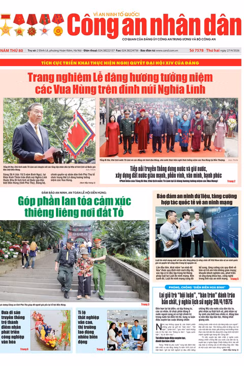 Báo in ngày 27/4/2026
