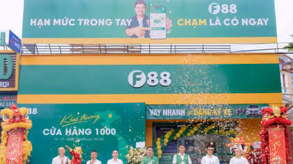 F88 khai trương cửa hàng thứ 1.000, đánh dấu cột mốc mới về quy mô mạng lưới