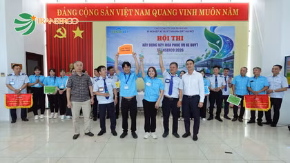 Transerco: Hội thi Xây dựng văn hóa phục vụ xe buýt năm 2026 sẽ được tổ chức vào tháng 10