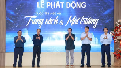 Nhà xuất bản Giáo dục Việt Nam phát động cuộc thi viết về “Trang sách & Mái trường”