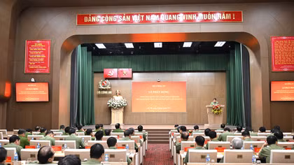 Lực lượng Công an nhân dân tiên phong đi đầu trong đổi mới sáng tạo và chuyển đổi số