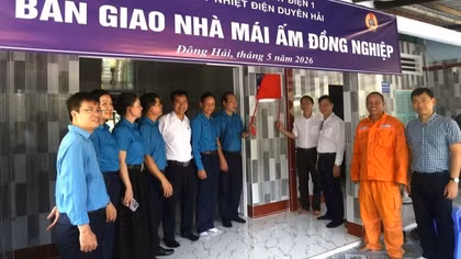 Công đoàn các cấp tăng cường chăm lo người lao động tại Công ty Nhiệt điện Duyên Hải nhân Tháng Công nhân năm 2026