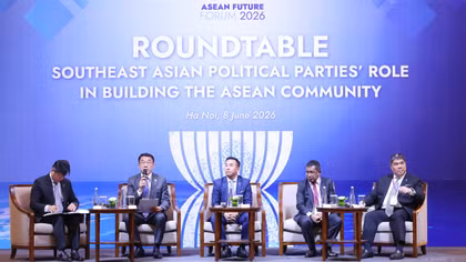 Các chính đảng là cây cầu kết nối lòng tin, vì một ASEAN phát triển bền vững