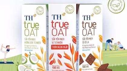 Tập đoàn TH ra mắt sữa yến mạch vị tự nhiên TH true OAT Creamy thơm ngon ngậy