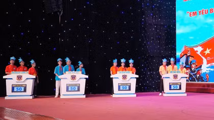 6 đội thi vào chung kết toàn quốc cuộc thi “Em yêu biển đảo quê hương”