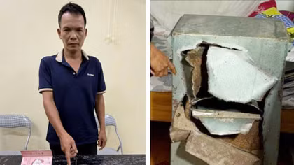 Lợi dụng gia chủ về quê, đục két sắt trộm vàng