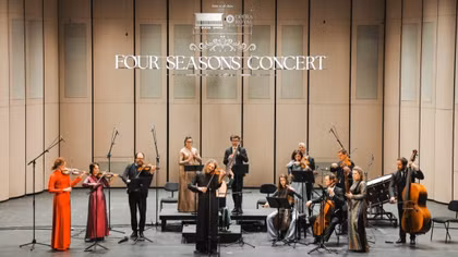 Chương trình hòa nhạc “Four Seasons Concert 2024” được tổ chức tại Nhà hát Hồ Gươm. Ảnh HGO.