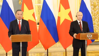 Tuyên bố chung về việc củng cố hơn nữa Quan hệ Đối tác Chiến lược toàn diện Việt Nam-Nga trong giai đoạn mới