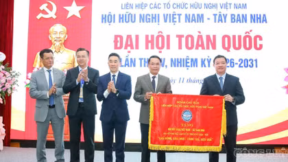Ông Nguyễn Đức Lợi tái đắc cử Chủ tịch Hội Hữu nghị Việt Nam - Tây Ban Nha