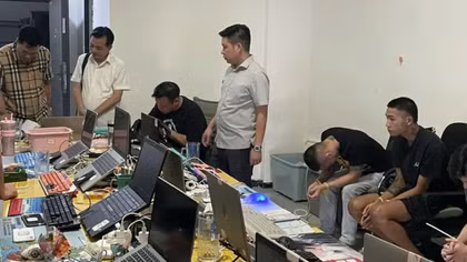 Lào Cai: Triệt phá băng nhóm lừa đảo xuyên quốc gia tại tỉnh Bokeo của Lào