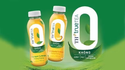 Tập đoàn TH vừa ra mắt Trà không đường TH true TEA với hai hương vị