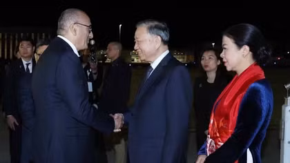 Tổng Bí thư, Chủ tịch nước Tô Lâm bắt đầu thăm chính thức Cộng hòa Pháp