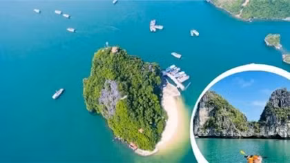 “Viên ngọc bích” giữa vịnh Hạ Long lọt top bãi biển đẹp nhất thế giới