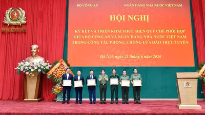 MSB vinh dự nhận bằng khen của Bộ Công an về các giải pháp phòng, chống tội phạm công nghệ cao