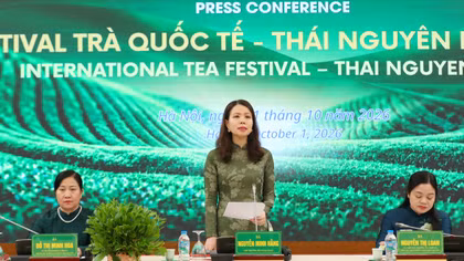 Thái Nguyên tổ chức lễ hội quốc tế quảng bá "đệ nhất danh trà"