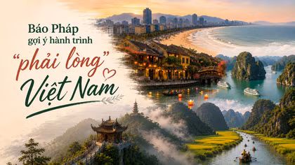 Báo Pháp gợi ý hành trình trải nghiệm khiến du khách phải lòng Việt Nam