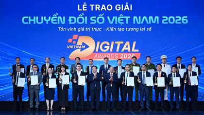 MobiFone được vinh danh tại Vietnam Digital Awards 2026