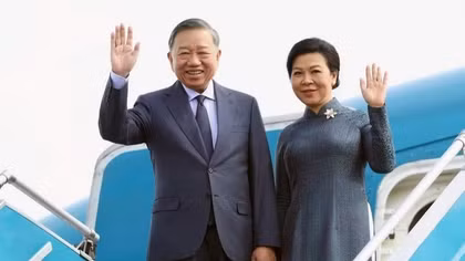 Tổng Bí thư, Chủ tịch nước Tô Lâm cùng Phu nhân lên đường thăm cấp Nhà nước tới Nga, thăm chính thức Pháp và dự Hội nghị Thượng đỉnh Không gian vũ trụ