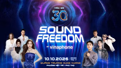 Sound Freedom by VinaPhone 2026 trở lại, khuấy động hành trình kỷ niệm 30 năm