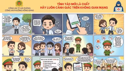 Tổ quốc trong tim: "Cày" truyện tranh cùng chú Công an