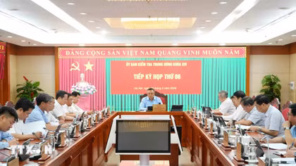 Ủy ban Kiểm tra Trung ương kỷ luật nhiều cán bộ tỉnh Bắc Ninh và Quảng Ninh