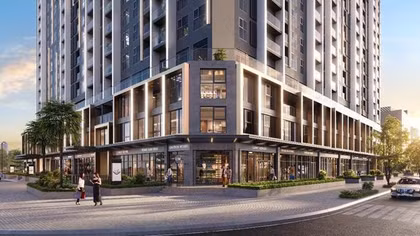 Shophouse khối đế phía Tây Hà Nội “hút khách” nhờ cộng đồng cư dân hiện hữu