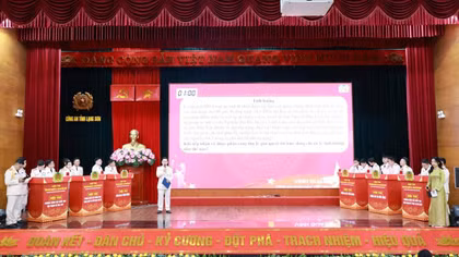 Lạng Sơn: Chung kết hội thi “Nắm chắc nghiệp vụ - làm chủ tình hình”