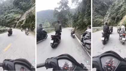 Từ phản ánh trên VneTraffic, nhóm thanh, thiếu niên vi phạm giao thông bị xử lý
