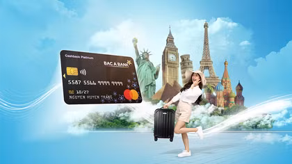 BAC A BANK tặng nhiều ưu đãi thiết thực cho khách hàng mở thẻ tín dụng