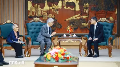 Thủ tướng Lê Minh Hưng tiếp Giáo sư Trần Thanh Vân