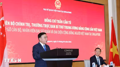Gắn kết cộng đồng người Việt Nam tại Singapore để góp phần đưa quan hệ hai nước đi vào chiều sâu