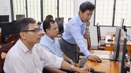 Vĩnh Long tập huấn nâng cao năng lực cho cán bộ công nghệ thông tin cấp xã