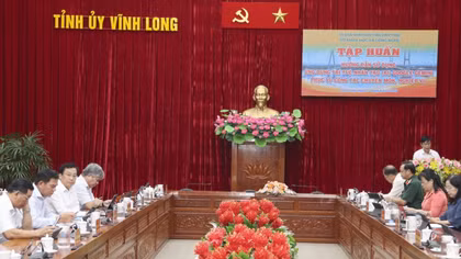 Vĩnh Long tập huấn sử dụng ứng dụng AI phục vụ công tác chuyên môn
