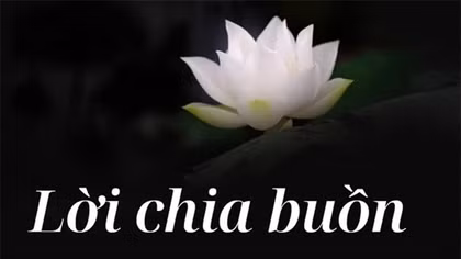 Lời chia buồn tới gia đình Trung tá Nguyễn Ngọc Thủy