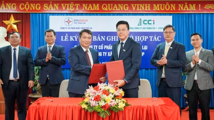 CC1 và PPC hợp tác phát triển dự án nhiệt điện than 2.000MW