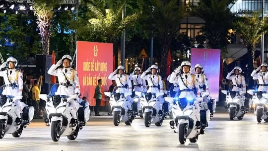 Mãn nhãn màn thực binh tại khai mạc Hội thao CAND 2026