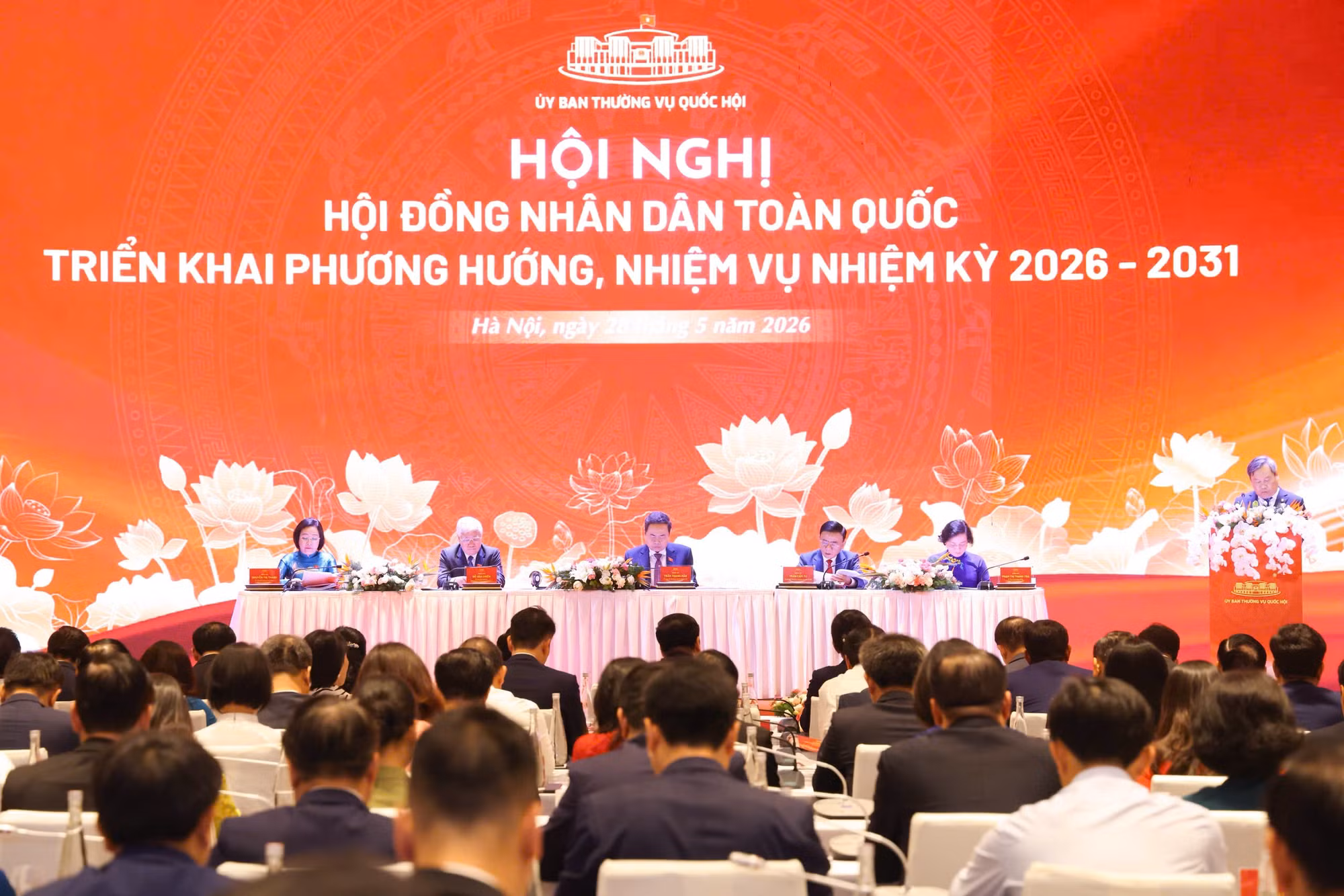 Hội nghị nhằm tổng kết nhiệm kỳ hoạt động của HĐND các cấp, đồng thời nhìn nhận đầy đủ hơn vị trí, vai trò của cơ quan dân cử địa phương trong giai đoạn phát triển mới của đất nước.