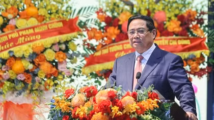 Thủ tướng: 'Con đường tất yếu' để Việt Nam vươn lên, trở thành nước phát triển, giàu mạnh