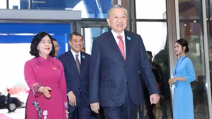 Tổng Bí thư Tô Lâm dự Đại hội Đại biểu Đảng bộ TP. Hà Nội lần thứ XVIII