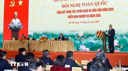 Tổng Bí thư Tô Lâm: Xây dựng đội ngũ cán bộ tuyên giáo, dân vận "chuyên tâm, thạo việc"