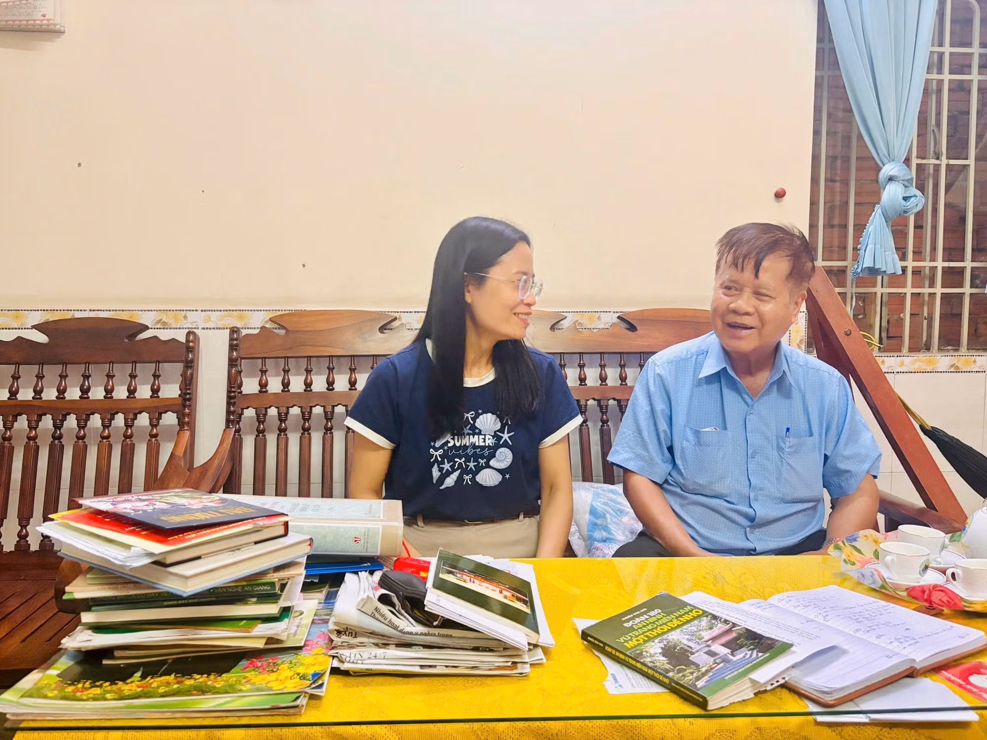 Đại tá Nguyễn Phong Giang kể chuyện bảo vệ phóng viên chiến trường.