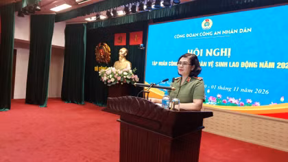 Công đoàn CAND tập huấn công tác an toàn vệ sinh lao động
