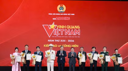 Tôn vinh những biểu tượng của khát vọng cống hiến và đổi mới sáng tạo