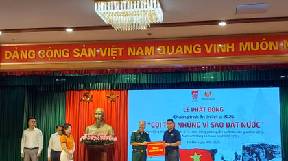 Phát động Chương trình tri ân liệt sĩ “Gọi tên những vì sao đất nước”