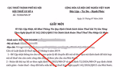 Cảnh báo thủ đoạn giả mạo cơ quan thuế để lừa đảo