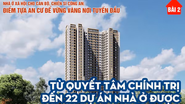 Bài 2: Từ quyết tâm chính trị đến 22 dự án nhà ở được khởi công