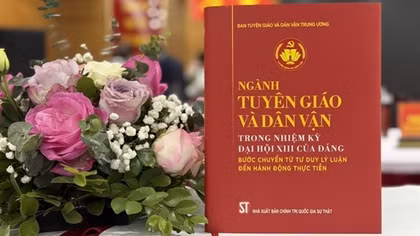 Ra mắt sách về ngành Tuyên giáo và Dân vận trong nhiệm kỳ Đại hội XIII của Đảng