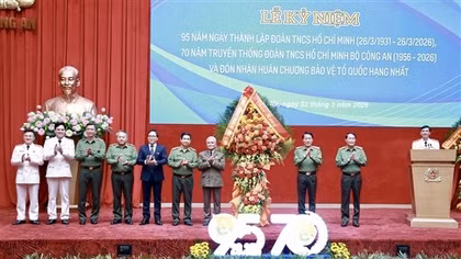 Trang trọng kỷ niệm 70 năm truyền thống Đoàn TNCS Hồ Chí Minh Bộ Công an