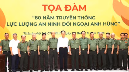  Tự hào về truyền thống 80 năm xây dựng, chiến đấu và trưởng thành của lực lượng An ninh nhân dân 