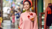 Hoa hậu Đỗ Mỹ Linh làm đại sứ chính thức cho Lễ hội áo dài 2017